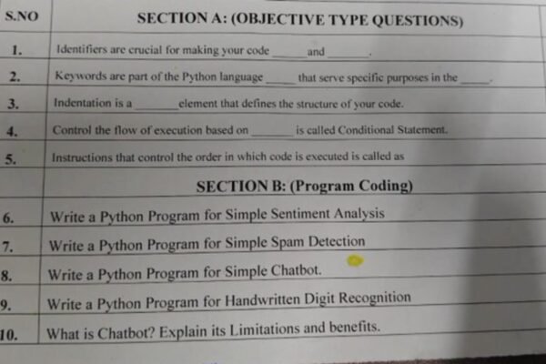Tough question paper of class 10 frustrates parents; IISc Professor highlights problems | – Times of India