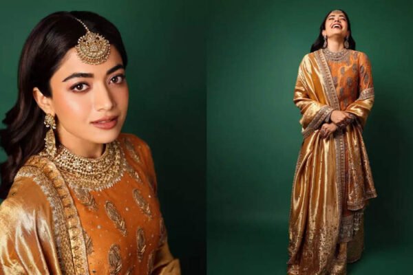 Rashmika Mandana rocks a kurta by Pakistani designer Iqbal Hussain – Times of India