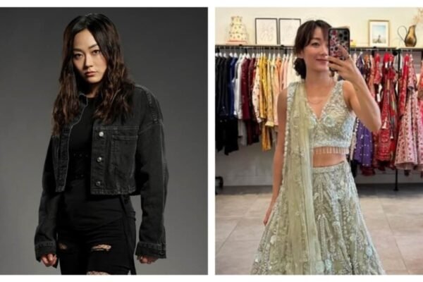 American actor Karen Fukuhara from the film ‘Boys’ showcased desi girl glamor in two lehenga looks. See the photo