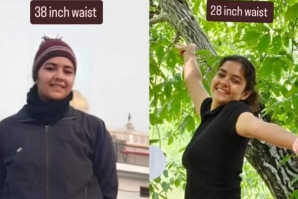 Woman who reduced her waist from 38 inches to 28 inches reveals fat-burning workout to ‘get rid of saggy belly’