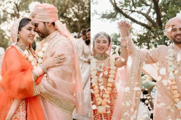 Stylish wedding shoot of Armaan Malik and Ashna Shroff