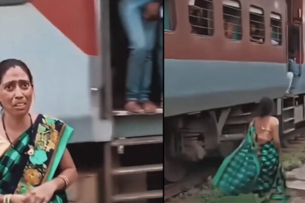 The mother went to buy milk, and then the train left: That’s what the railway guard did; touching video goes viral | – Times of India