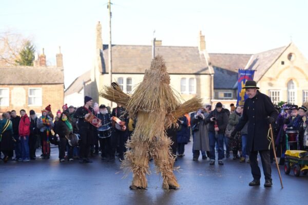 The Straw Bears Festival makes a colorful return to Whittlesea Street