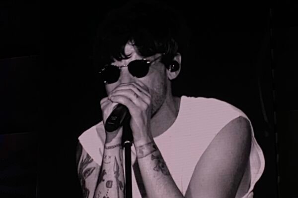 Louis Tomlinson sings one side drag me down and night overnight at Maiden India Gig in Lollapalooza