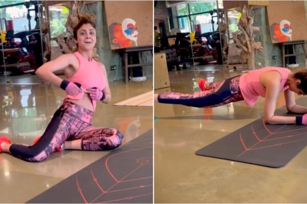 Shilpa Shetty crushes Monday blues with a “strong core, strong body” workout, dare to accept the call. Watch