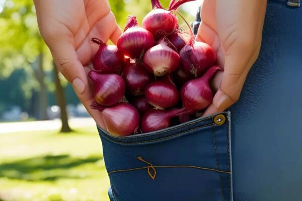 Why do people wear onions in their pockets in the summer?