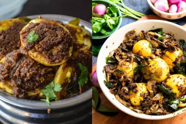 This South -Indian egg pepper is fried with a sharp star of your output: recipe