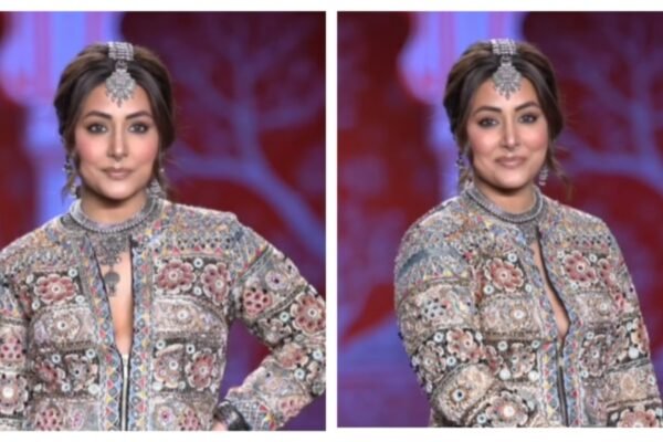 Hina Han Waus, when she quickly recovered with a smile after stumbled twice on the ramp: “sophisticated with it”