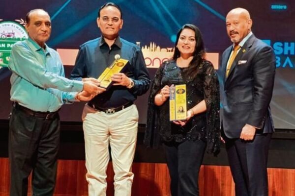 Astrological skill of the duo father-daughter was awarded in Delhi Bharat Mandapam