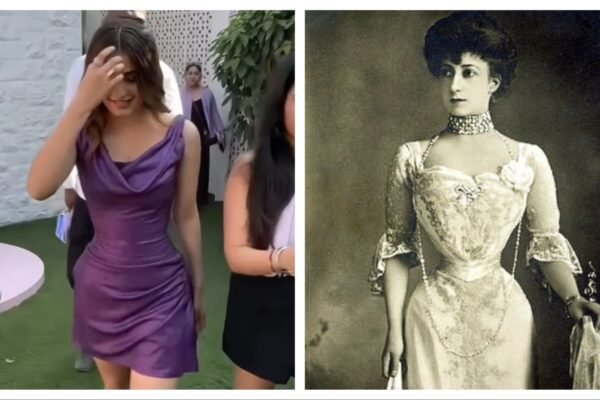 Rasha Tadani is put in an impossible tiny waist, inspired by the Victorian era; Fans say “I want this figure”