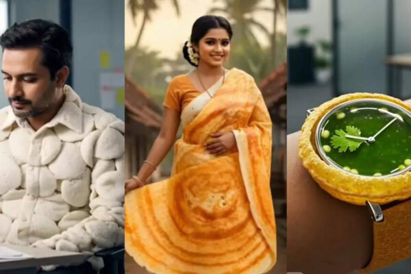 DOSA SREE, IDLI shirt and watch Pani Puri? AI turns Desse food into fashion – The Times of India