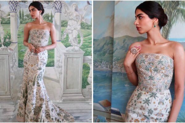 Husi Kapoor gives fierce Sister Gianivi in Cannes in an exciting robe drawn by Rajastan artisans