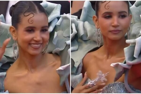 Cannes 2025: Nancy Yig again sews the road to the red carpet in a self -fed dress made from a cloth with sealmpura