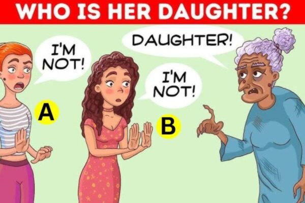 Optical illusion: Can you say who the daughter of this woman is? – India’s times