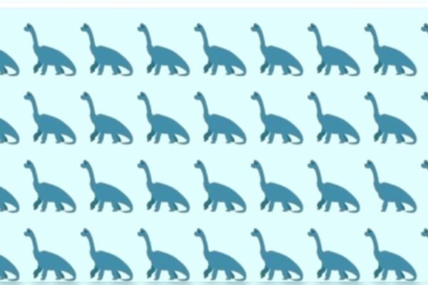 Optical illusion: Can you notice the “different” dinosaur in 10 seconds? – India’s times