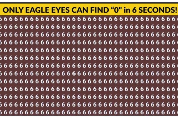 Optical illusion: Do you think you have “eagle eyes”? Prove this, noticing the hidden “0”! | – India’s times