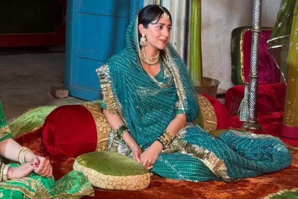 “Princess Jaipura” Gavrav Kumar brings royal glamor to Teej in the traditional green – India’s times