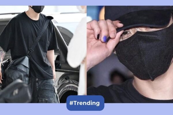 Is there a reason for the only blue paint BTS Jungko? The army ties this with the polished company – that’s what we know